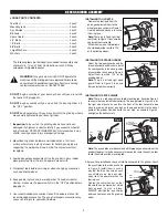 Preview for 4 page of Performance Tool W50058 Owner'S Manual