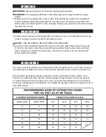 Preview for 5 page of Performance Tool W50080 Owner'S Manual