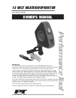 Performance Tool W5009 Owner'S Manual preview