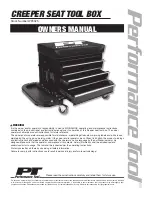 Performance Tool W85025 Owner'S Manual предпросмотр