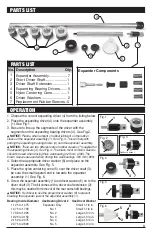 Предварительный просмотр 3 страницы Performance Tool W89220 Owner'S Manual