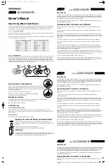 Performance Axiom 5.0 Owner'S Manual preview