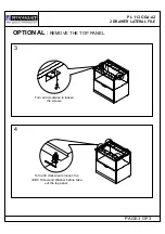 Предварительный просмотр 3 страницы Performance PL 112 GGA-A2 Assembly Instructions