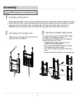 Предварительный просмотр 6 страницы Performax 211-4794 Assembly Instructions Manual