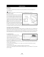 Preview for 34 page of Performax 240-3605 Operator'S Manual