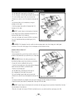 Preview for 39 page of Performax 240-3605 Operator'S Manual