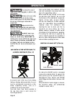 Preview for 22 page of Performax 240-3669 Operator'S Manual