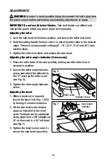 Preview for 13 page of Performax 240-3687 Operating Manual