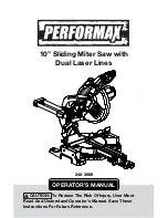 Preview for 1 page of Performax 240-3688 Operator'S Manual