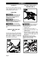 Preview for 14 page of Performax 240-3688 Operator'S Manual