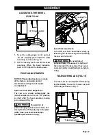 Preview for 19 page of Performax 240-3688 Operator'S Manual