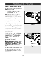 Предварительный просмотр 19 страницы Performax 241-0502 Owner'S Manual