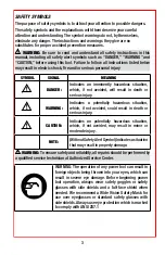 Preview for 3 page of Performax 241-0916 Operator'S Manual