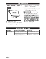 Предварительный просмотр 14 страницы Performax 241-0983 Operator'S Manual