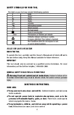 Preview for 4 page of Performax 241-0988 Operating Manual