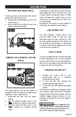 Preview for 11 page of Performax 241-0991 Operator'S Manual