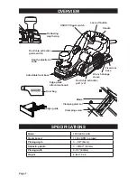 Preview for 8 page of Performax 241-0993 Operator'S Manual