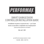 Performax V2B Installation Manual preview