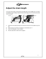 Preview for 8 page of Performer JC 70 Speed Trike Assembly Manual