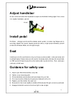 Preview for 12 page of Performer JC 70 Speed Trike Assembly Manual