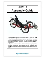 Preview for 1 page of Performer JC26-X Assembly Manual