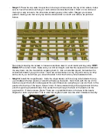 Preview for 6 page of Pergola Depot Big Kahuna Assembly Instructions Manual