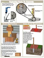 Preview for 5 page of Pergola kits USA LANDMARK PAVILLION Assembly Manual