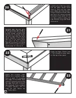 Preview for 8 page of Pergola kits USA PREMIUM VINYL PAVILION Assembly Manual