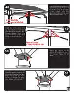 Preview for 15 page of Pergola kits USA PREMIUM VINYL PAVILION Assembly Manual