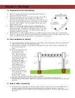 Preview for 4 page of Pergola kits USA Single-Beam Free-Standing Pergola Installation Manual