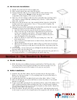 Preview for 5 page of Pergola kits USA Single-Beam Free-Standing Pergola Installation Manual