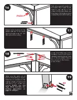 Предварительный просмотр 7 страницы Pergola kits USA WOOD GABLE ROOF PAVILION Assembly Manual