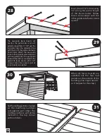 Предварительный просмотр 10 страницы Pergola kits USA WOOD GABLE ROOF PAVILION Assembly Manual