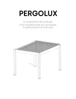 Предварительный просмотр 1 страницы PERGOLUX Skydance Manual