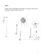 Предварительный просмотр 8 страницы PERGOLUX SUNDREAM 3x3 Manual