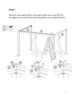 Предварительный просмотр 11 страницы PERGOLUX SUNDREAM 3x3 Manual