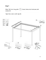 Предварительный просмотр 14 страницы PERGOLUX SUNDREAM 3x3 Manual