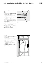 Предварительный просмотр 31 страницы Peri 135413 Assembly, Commissioning And Maintenance Spare Parts And Circuit Diagrams