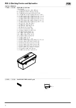 Предварительный просмотр 72 страницы Peri 135413 Assembly, Commissioning And Maintenance Spare Parts And Circuit Diagrams