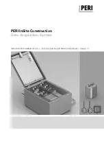 Peri InSite Construction Instructions For Installation And Use Manual preview