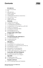 Preview for 2 page of Peri MO-20-00445 0 Assembly, Commissioning And Maintenance Instructions