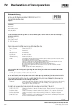 Preview for 66 page of Peri MO-20-00445 0 Assembly, Commissioning And Maintenance Instructions