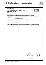 Preview for 67 page of Peri MO-20-00445 0 Assembly, Commissioning And Maintenance Instructions