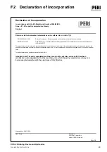 Preview for 69 page of Peri MO-20-00445 0 Assembly, Commissioning And Maintenance Instructions