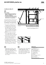 Preview for 53 page of Peri SKYDECK Instructions For Assembly And Use