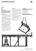 Preview for 56 page of Peri SKYDECK Instructions For Assembly And Use