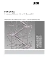 Peri UP Flex Staircase 100 with Deck UDG Instructions For Assembly And Dismantling preview