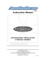 Предварительный просмотр 1 страницы Peripheral Electronics Audio2car PXDX-KD Instruction Manual