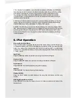 Предварительный просмотр 6 страницы Peripheral Electronics IPOD PGHSB1 Owner'S Manual