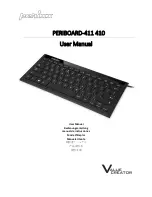 perixx PERIBOARD-410 User Manual preview